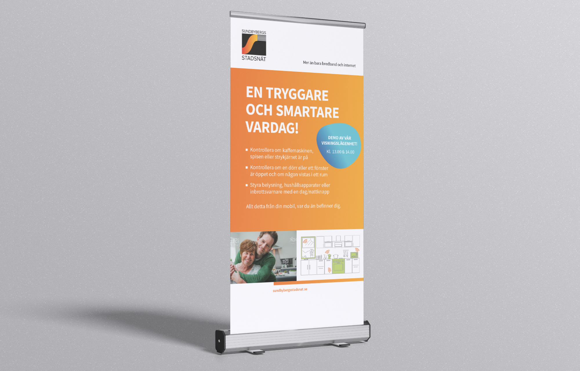 Roll-up för Sundbybergs Stadsnät