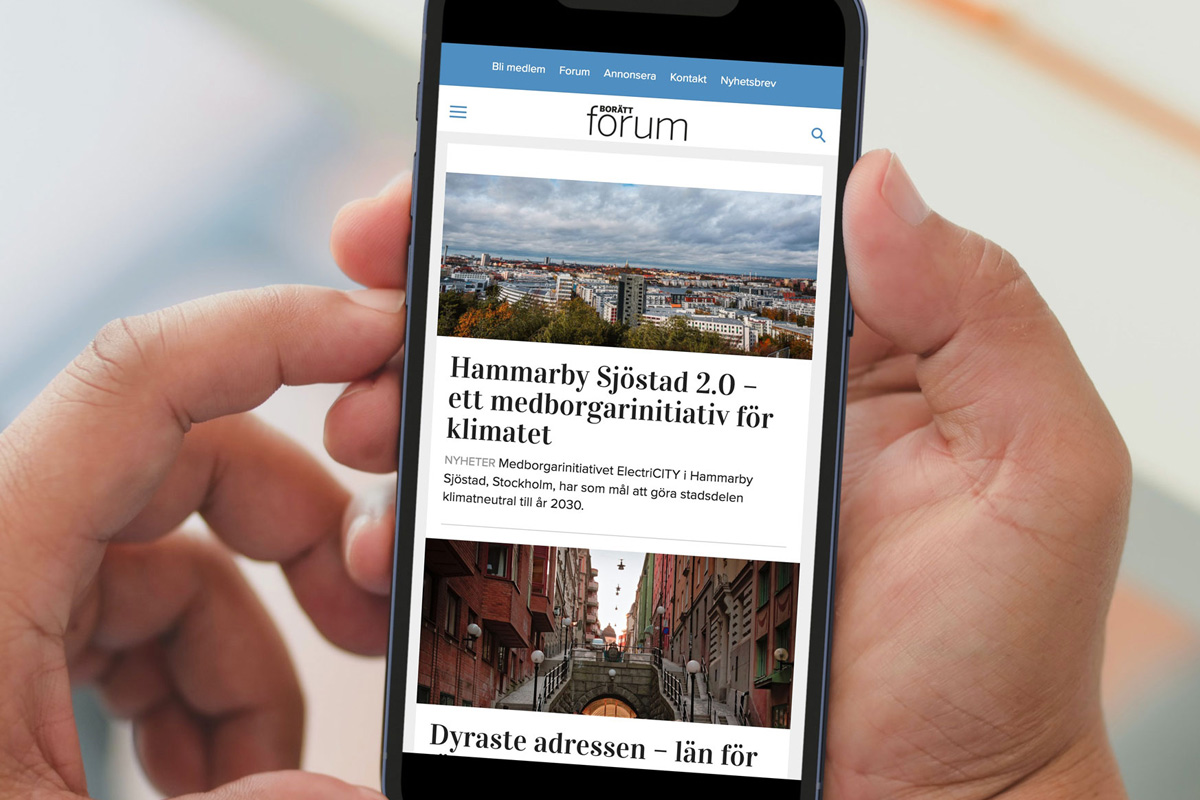 Borätt Forum i mobil