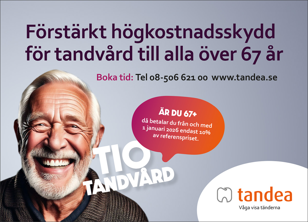 Tandea annons för tiotandvård